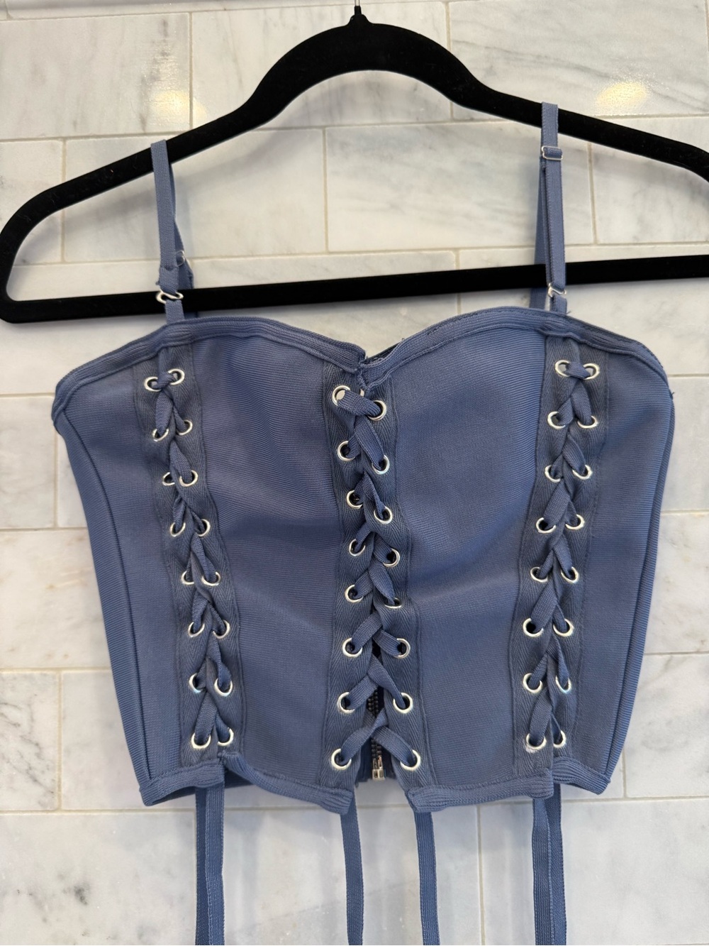 NWOT laceup bustier corset top